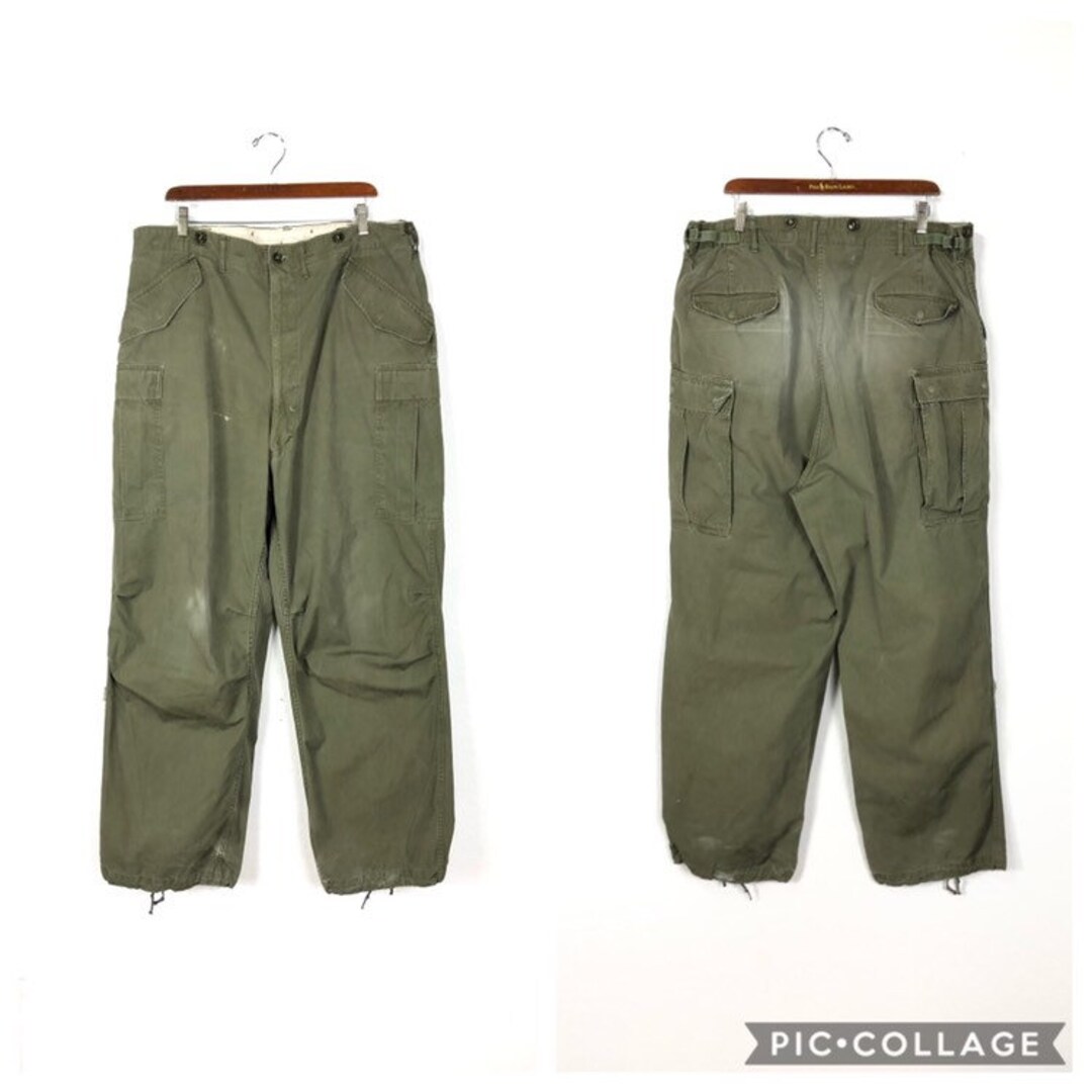 パンツ 50s M-51 Over Pants Military Cargo XL / 39 to 43 Waist 50s US Army M-51 Cargo Pants / Field