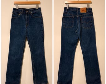 90s Vintage Levis 517 Boot Cut Jeans Flare Denim Pants Made in Usa