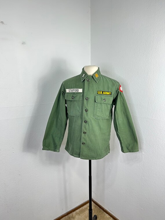 60s military fatigue og-107 - Gem