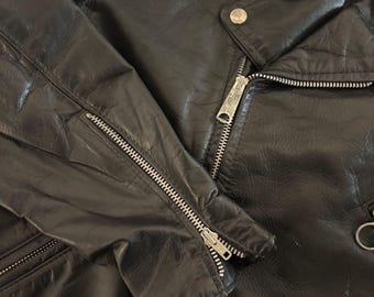 70年代ヴィンテージブルックスモーターサイクルレザージャケット