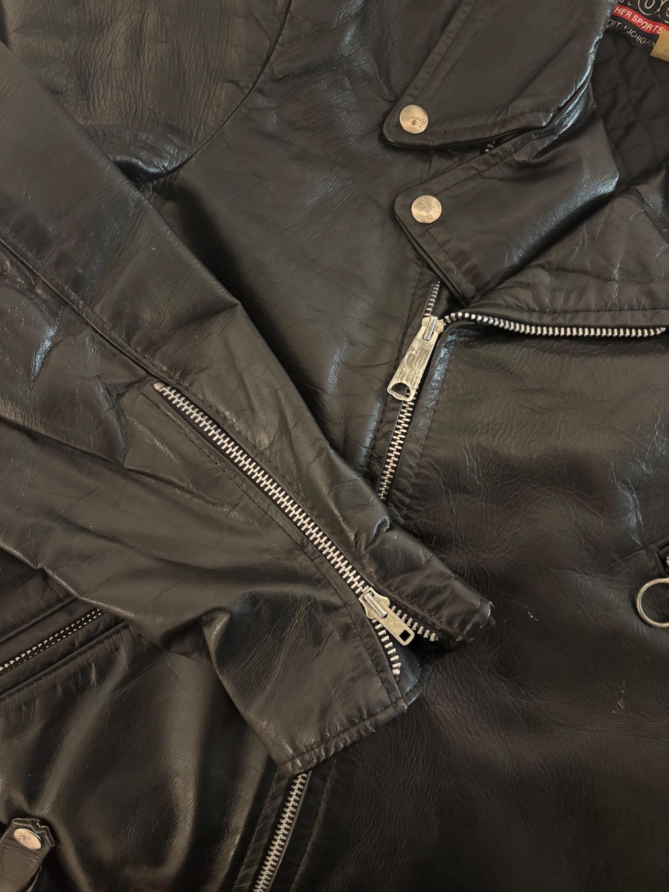 潤*平様 【最終価格】70sユーロヴィンテージ レザーモーターサイクル