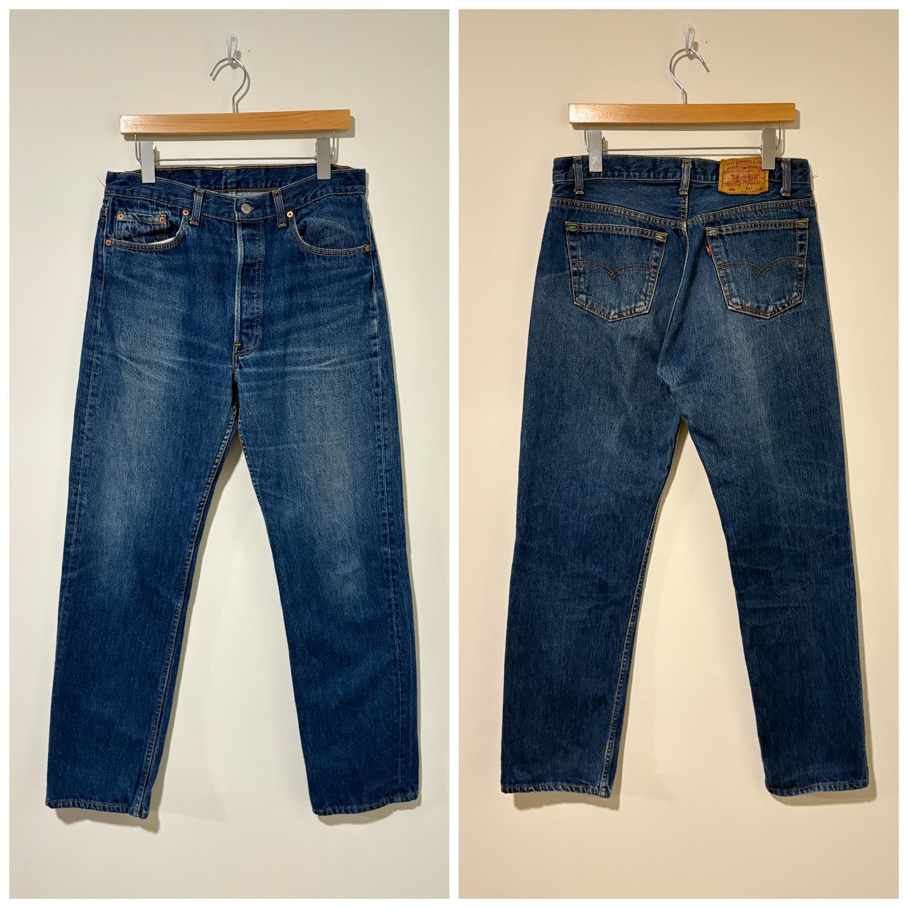W34L32 Levi’s 501 USA製 80s 80s Vintage Levis 501 Denim Pants Jeans Made in Usa Size 32 443612
