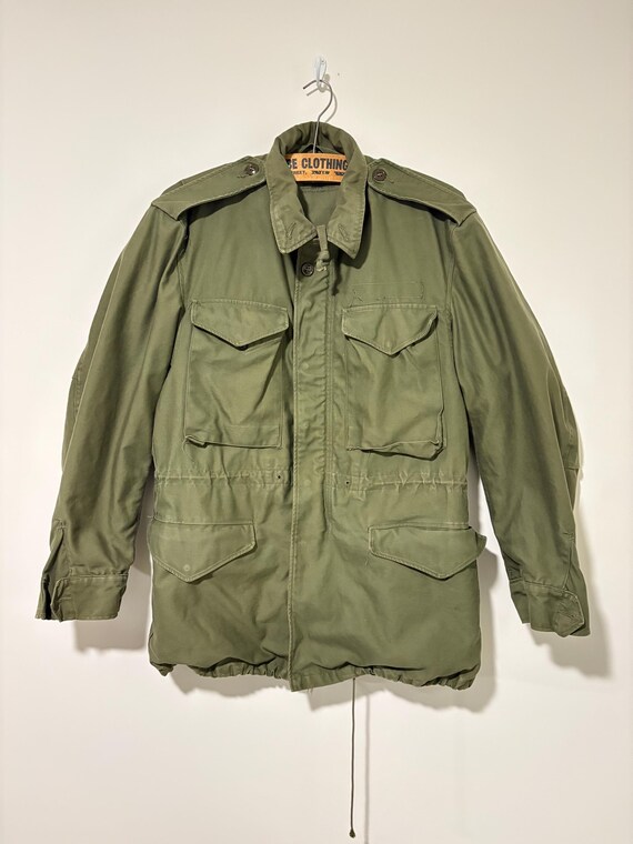 50s Vintage Military U.s.army M-51 Field Jacket Korea War Size S