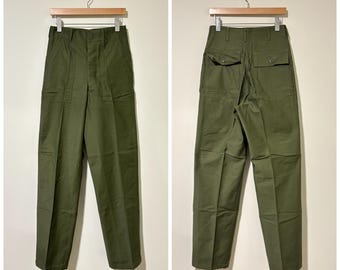 50‘s US ARMY M51 field cargo pants VTG M-1951 US Army Military 50s OG Field Trousers M51 Cargo Pants