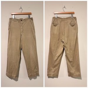 1950s Army Chino Pants - Etsy