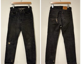 ヴィンテージ リーバイス 503 ジーンズ：ストーンウォッシュ加工の 