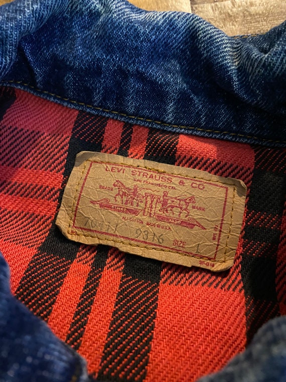 80s Vintage Levis Denim Trucker Jacket 