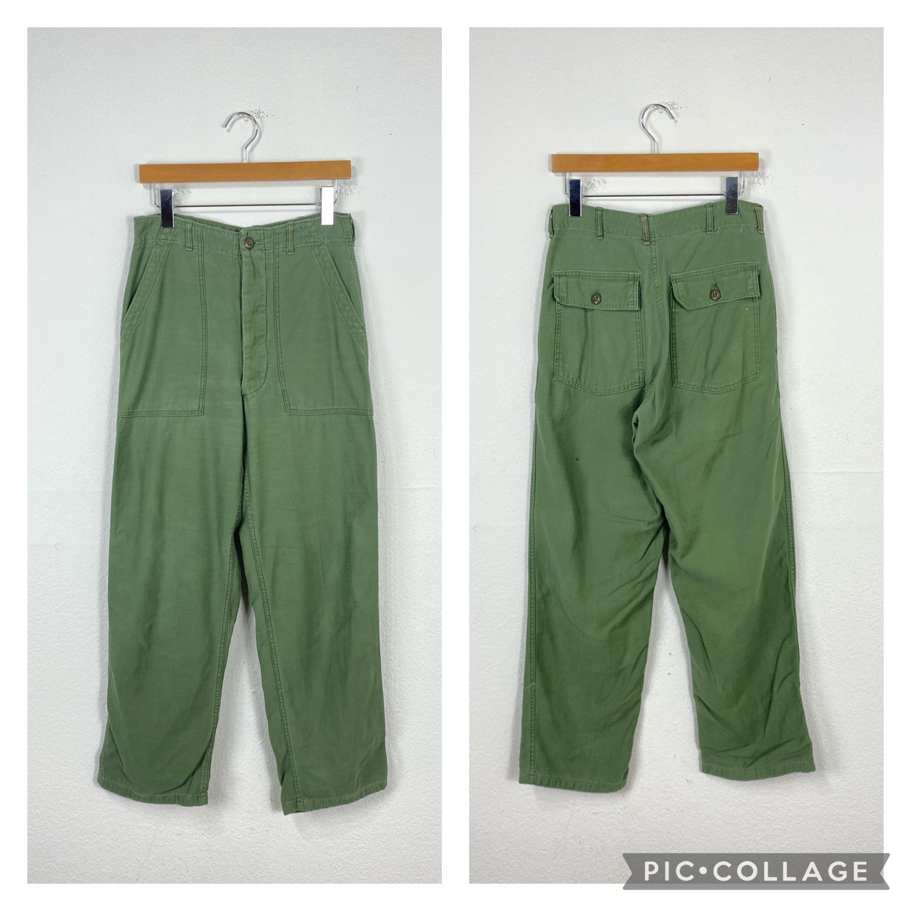 70's Vintage Military U.s.army Og-107 