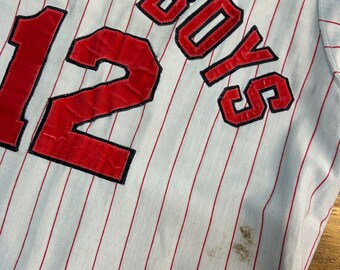 60s Vintage Zip up Baseball Shirt Rayon Size 42 865914 - Etsy