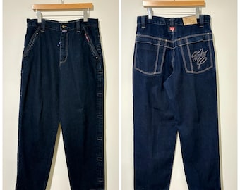 y2k vintage verse jeans baggy denim pants jnco style size 34 443671