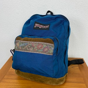 90s Vintage Jansport Leather Bottom 