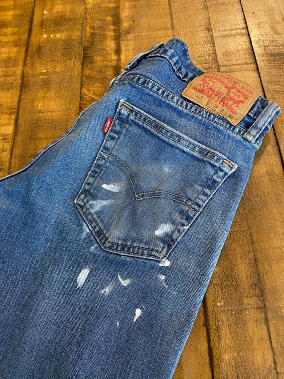 Button fly 2024 levis 511