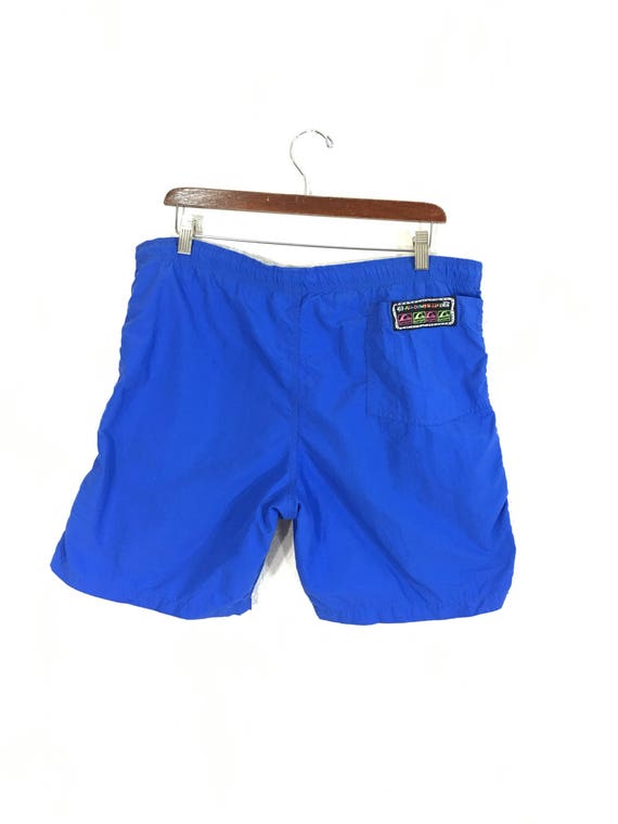 vintage quiksilver nylon shorts surfing surf shor… - image 2