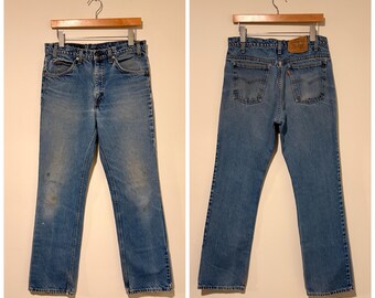90s Vintage Levis 517 Boot Cut Jeans Flare Denim Pants Made in Usa