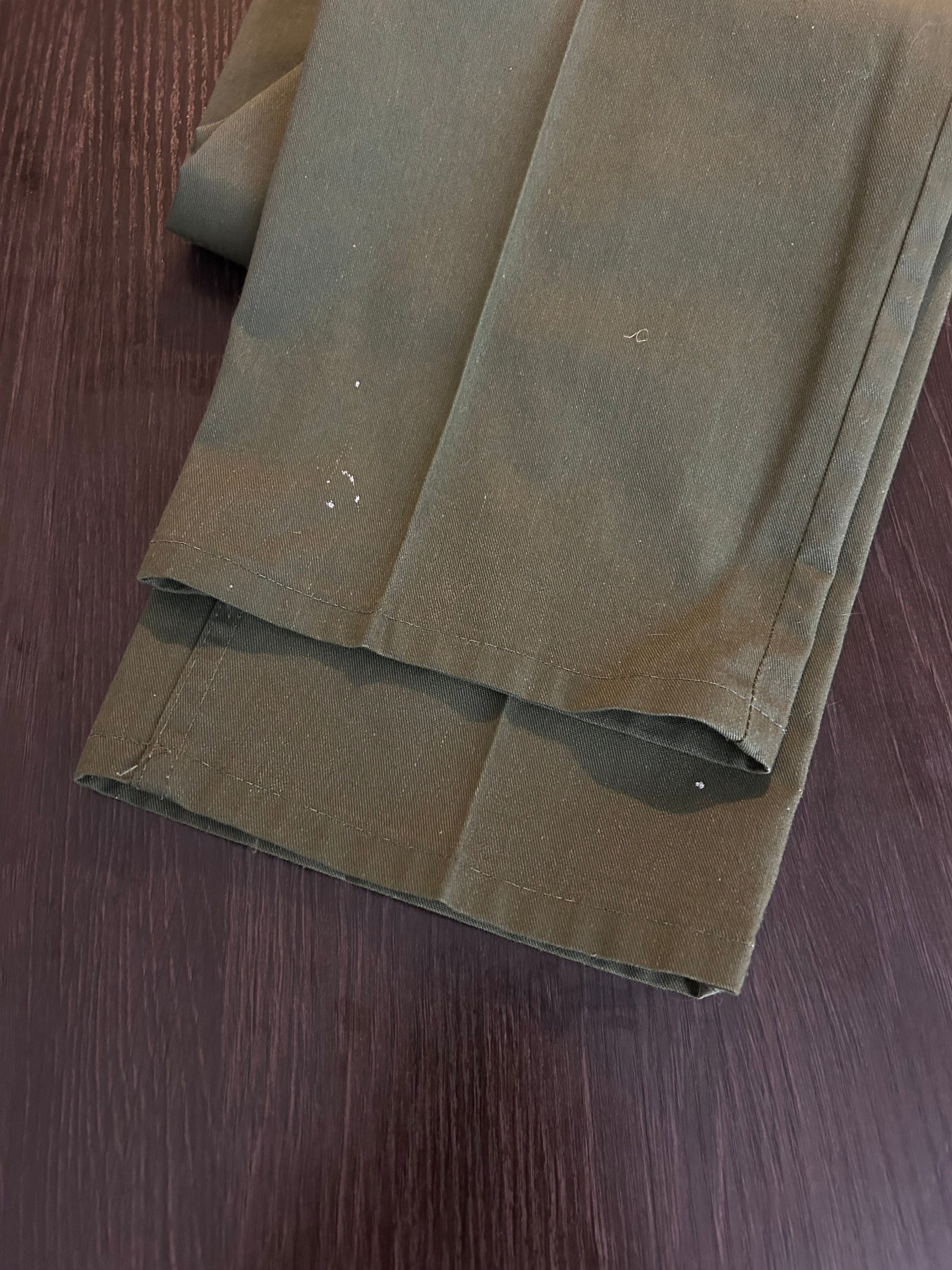 70s Vintage Military U.s.army Og-507 Cotton Poly Fatigue Baker