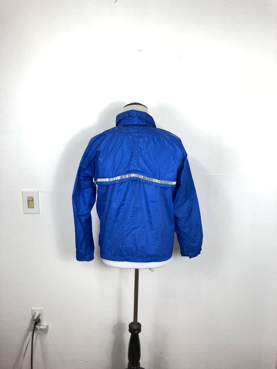 70's vintage adidas nylon zip up windbreaker rain… - image 2