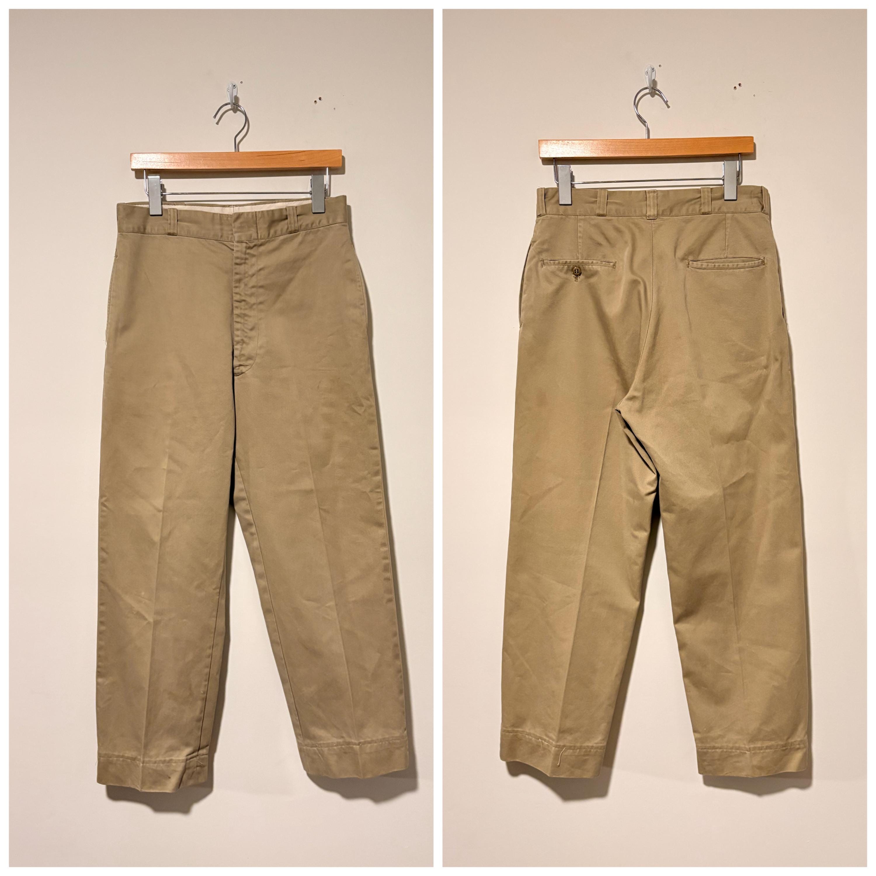 1950s Army Chino Pants - Etsy UK