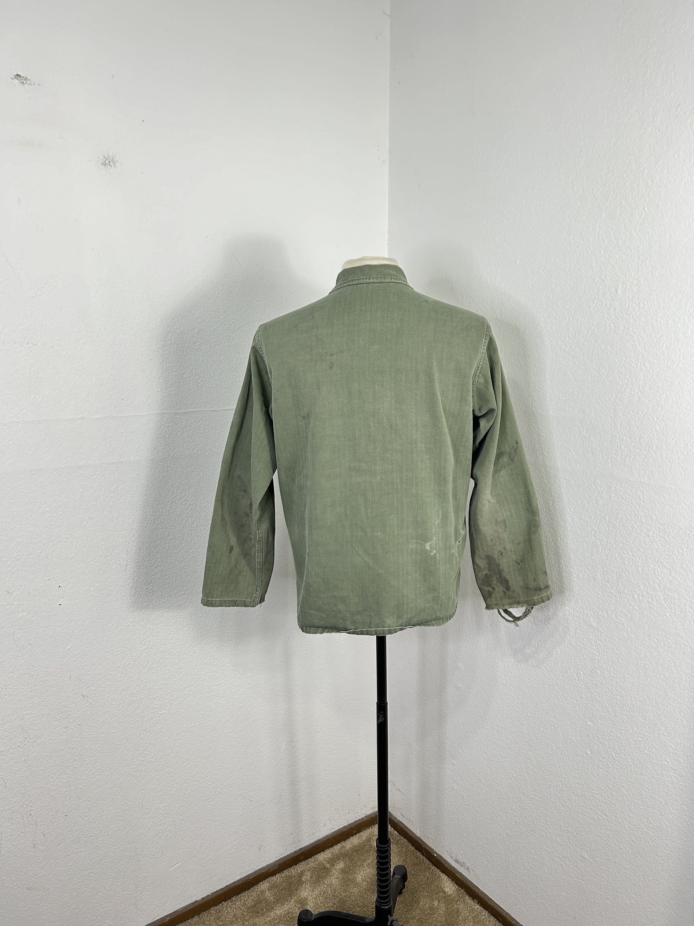 40s 50s Vintage Distressed Military U.S. Army Hbt Utility Shirt Field Jacket Herringbone Twill 13 Stars 865470 - Etsy 40s 50s Vintage Distressed Military U.S. Army Hbt Utility Shirt Field Jacket Herringbone Twill 13 Stars 865470 - Etsy