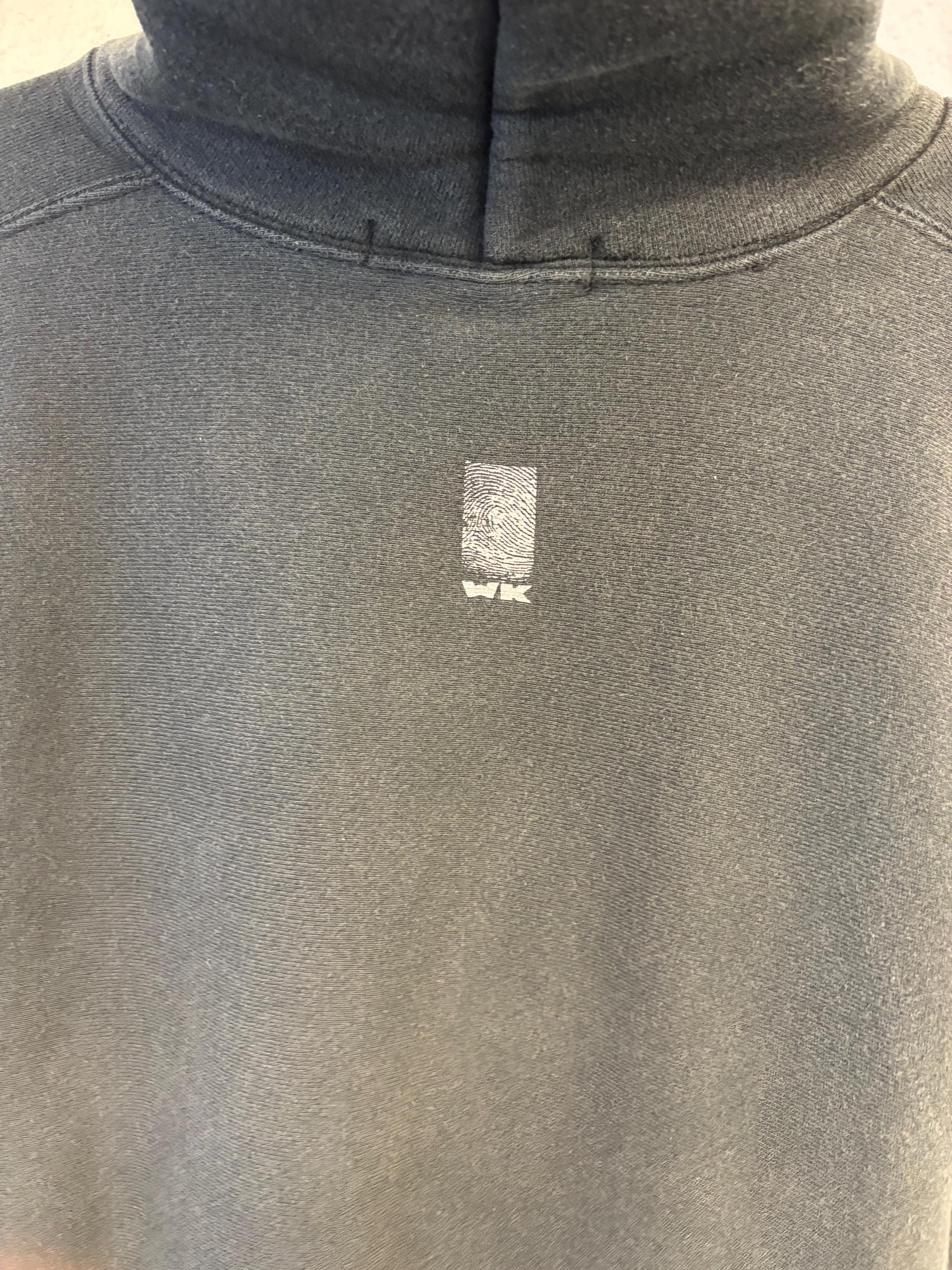 90s Vintage Wk Interact Graphic Hoodie Made in Usa Size M