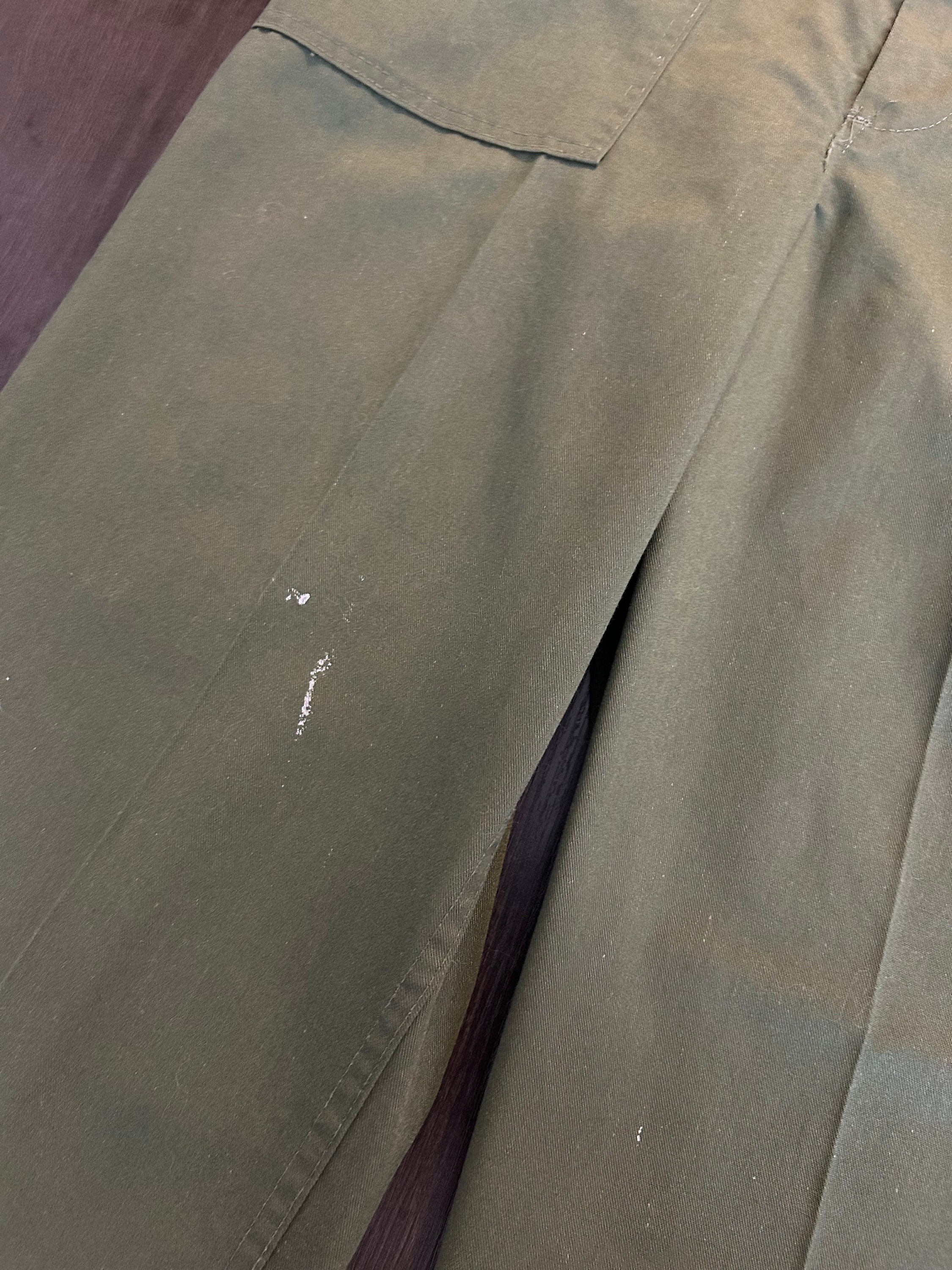 70s Vintage Military U.s.army Og-507 Cotton Poly Fatigue 70s Vintage Military U.s.army Og-507 Cotton Poly Fatigue