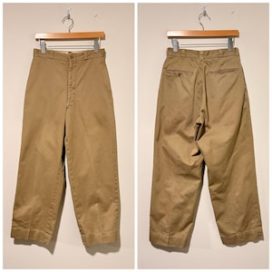 50s US ARMYCHINO 32×29 Us Army Chino 32 - Etsy