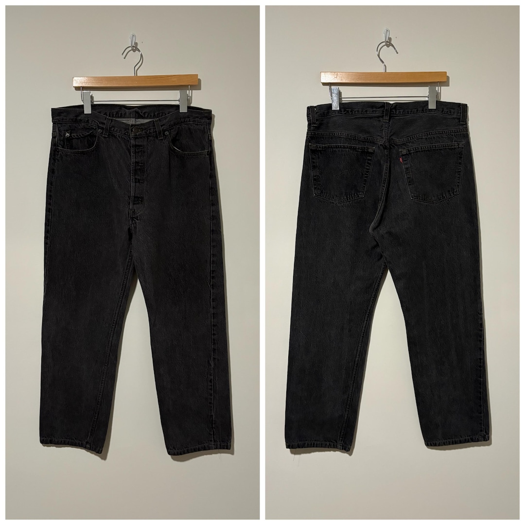 80年代ヴィンテージ リーバイス 501 ブラックジーンズ デニムパンツ