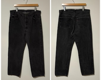 Vintage Levi's 501 Black Jeans Size W31 L34 - Etsy