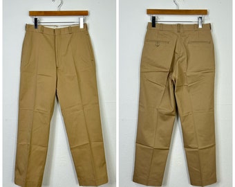 パンツ 60s 70s Lee chino trousers chetopa Vintage 60s Lee Chetopa Twill Made in USA Khaki Work Pants