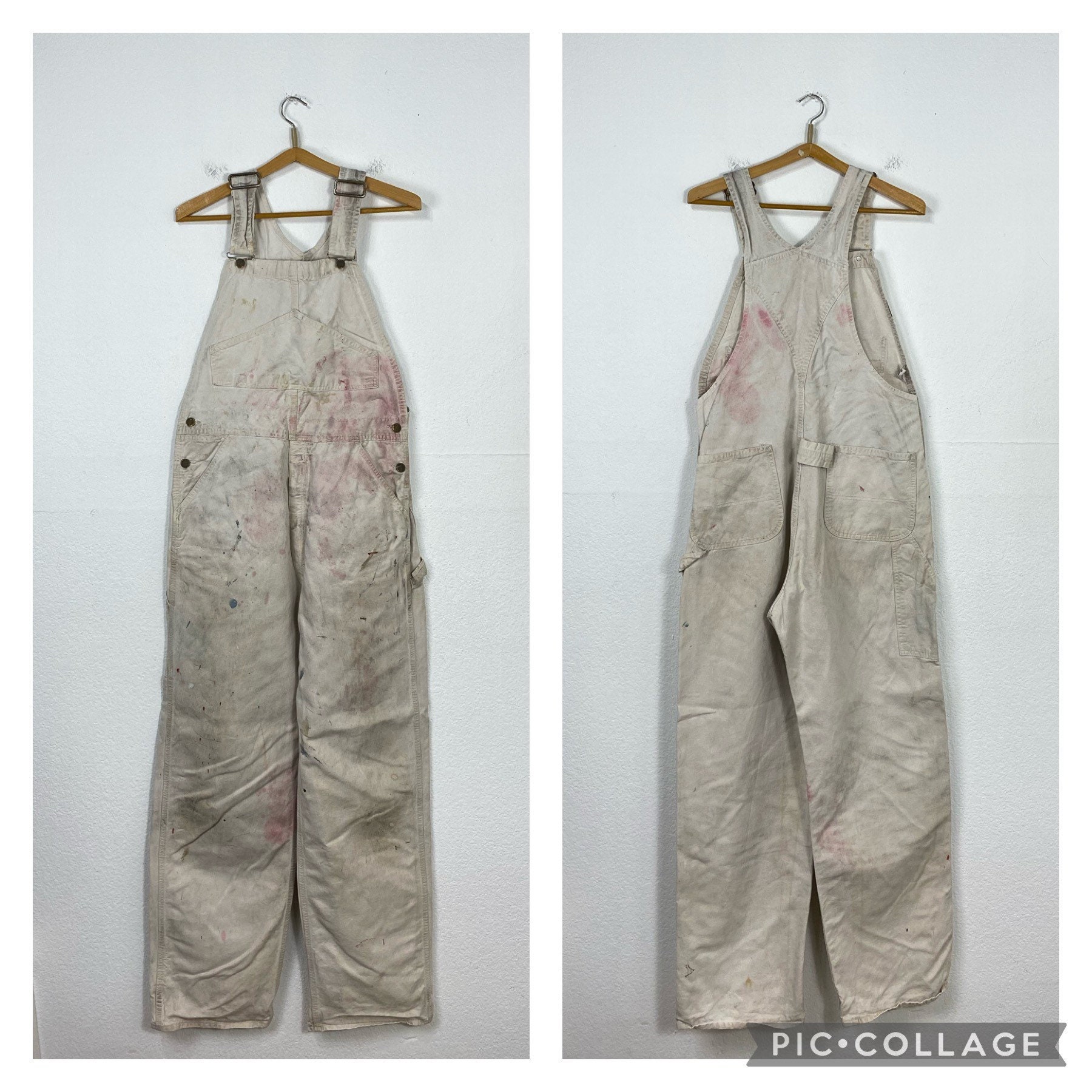 70s SEARS OVERALL Made  in USA Size36