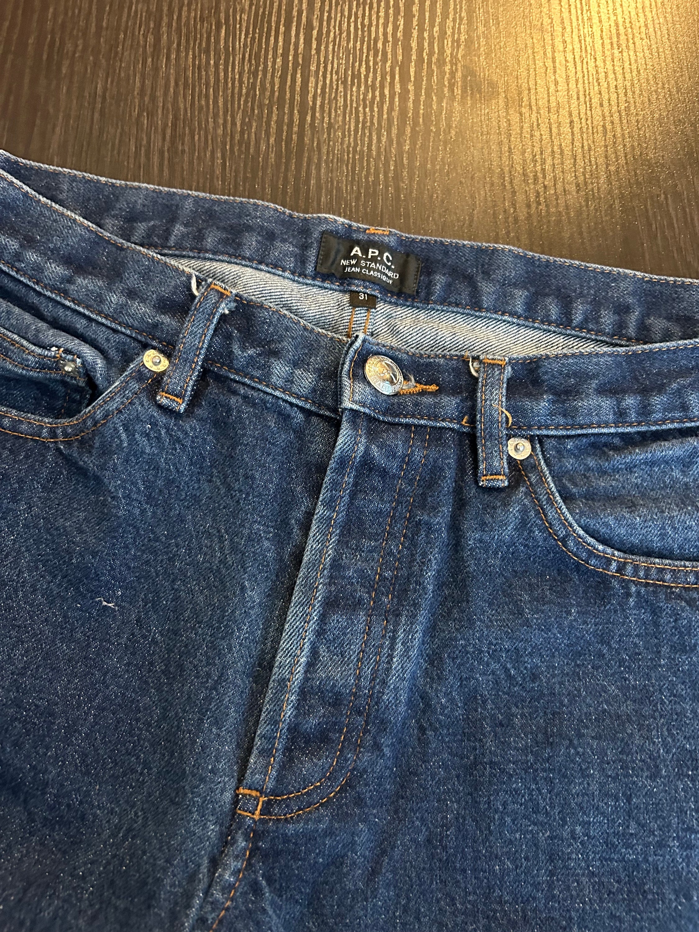 A.P.C. New Standard Selvedge Denim Pants Jeans Size 31 865037 - Etsy