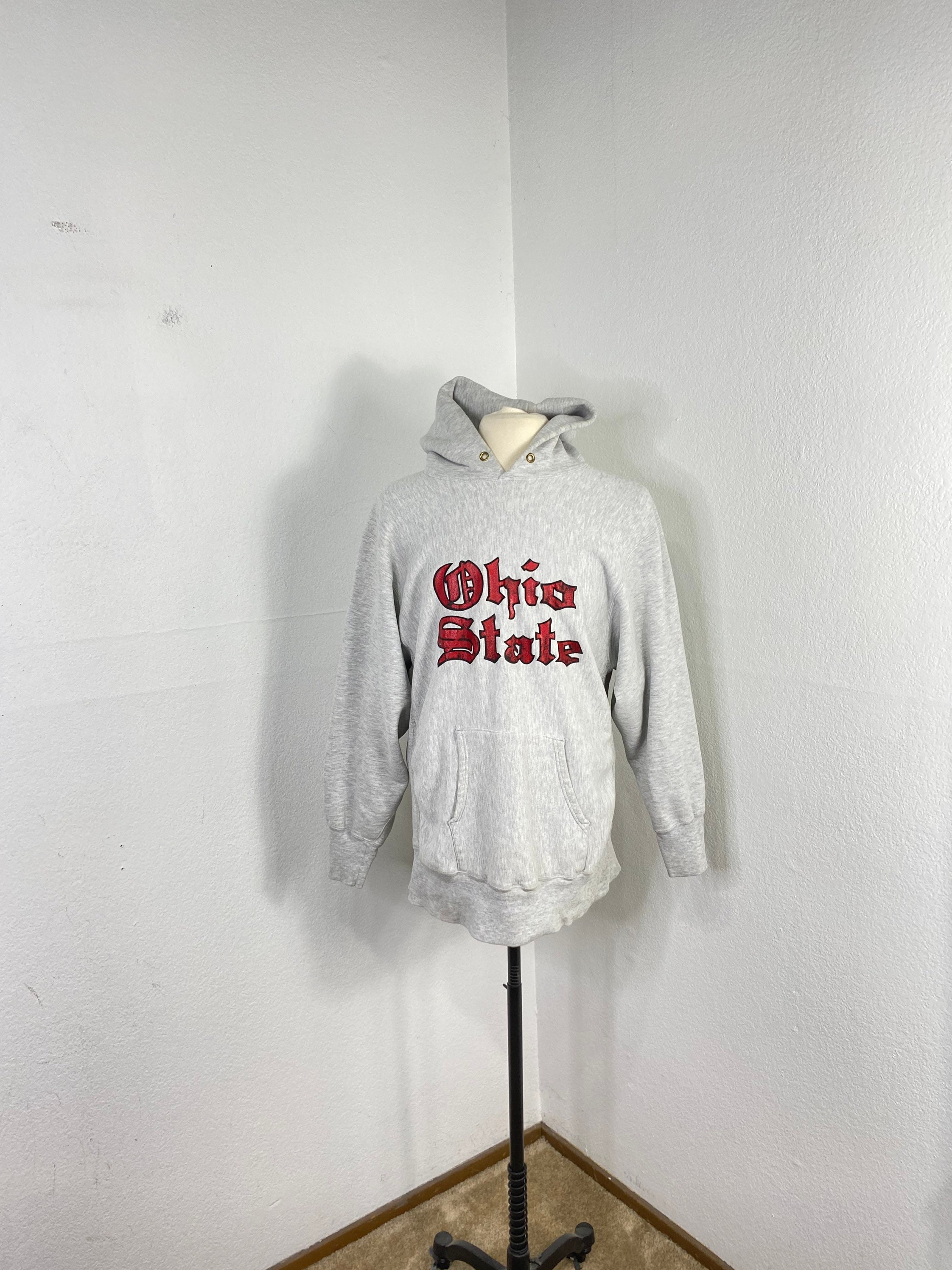 80s Vintage Champion Ohio State Reverse Weave Hoodie - Etsy