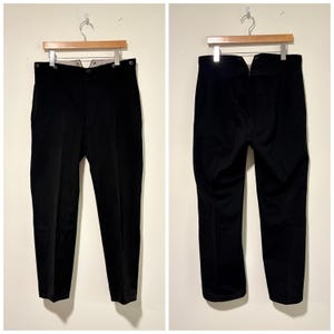 1940s Black Trousers - Etsy