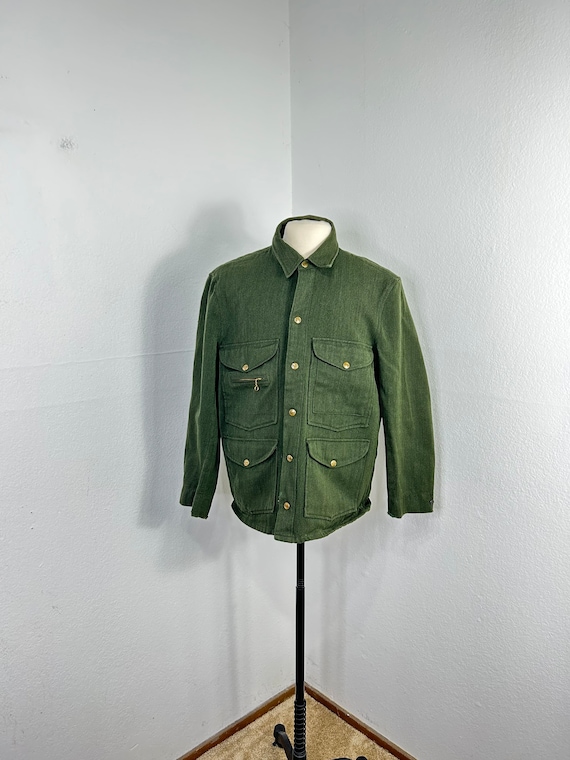 50s Vintage Whipcord Wool Hunting Jacket Outdoor Coat 865620 Etsy Ireland