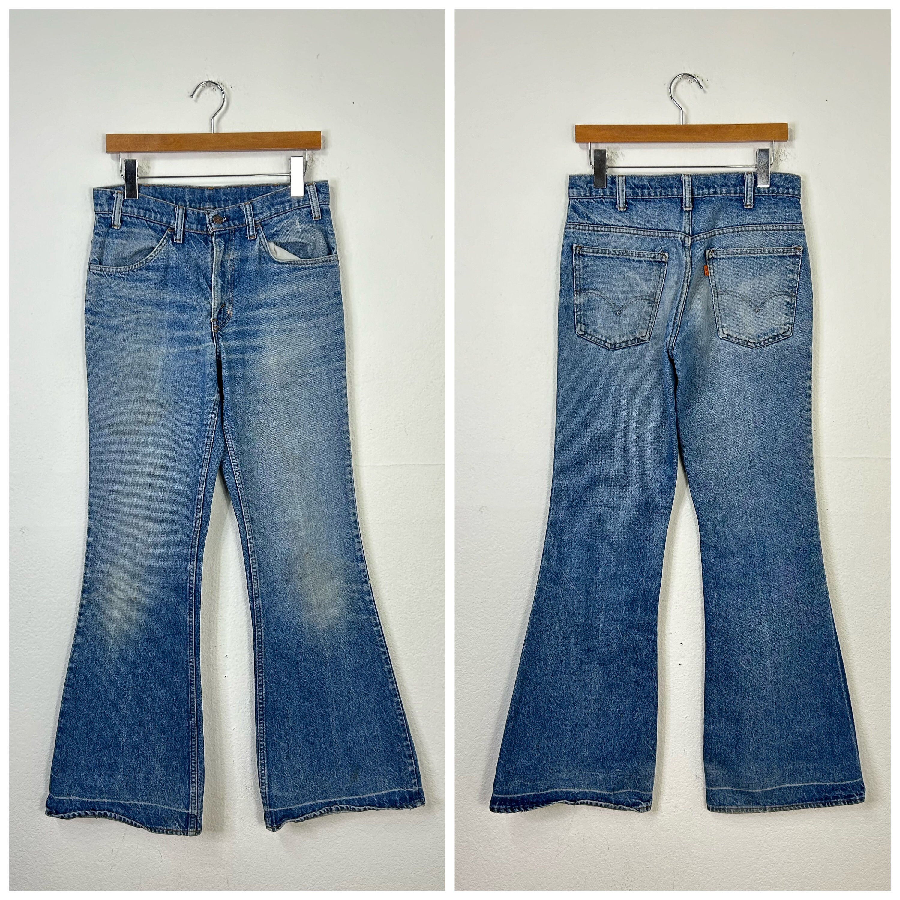 80s Levi’s 684 Vintage USA Levi's 684 Superwash Denim Bellbottoms (JYJ1124