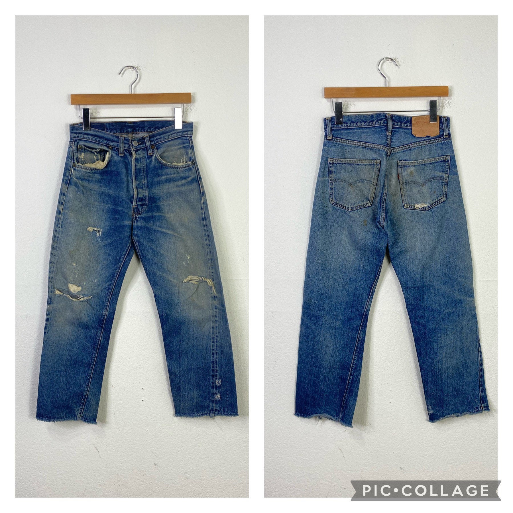Levis 501 Big E - Etsy