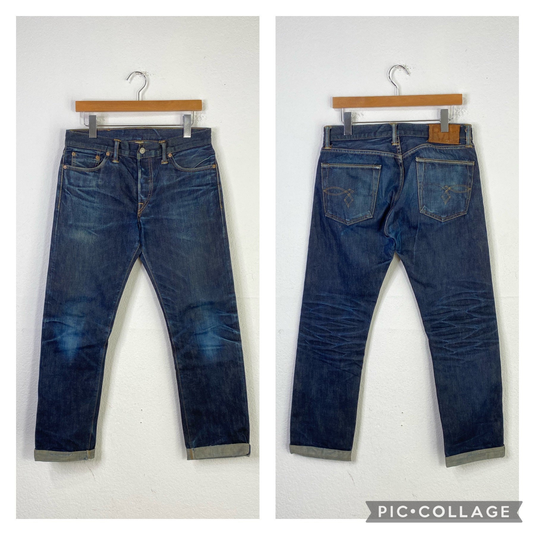 Vintage RRL Polo Ralph Lauren Selvedge Red Line Denim Pants Jeans