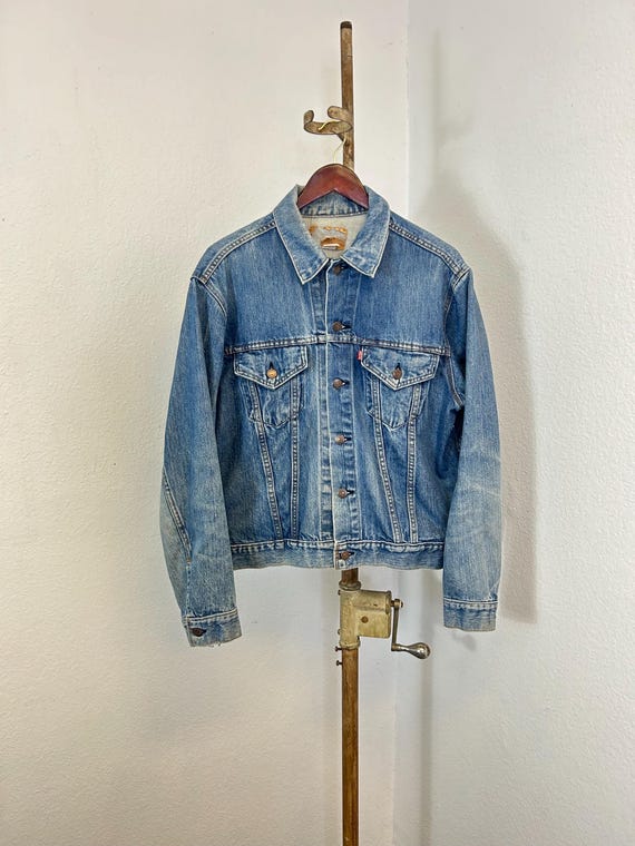Buy 70s Vintage Levis 70505 Denim Jacket Trucker Jkt Made in Usa 