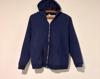 60s Vintage Spruce Zip up Thermal Lined Hoodie Size L 541224 - Etsy