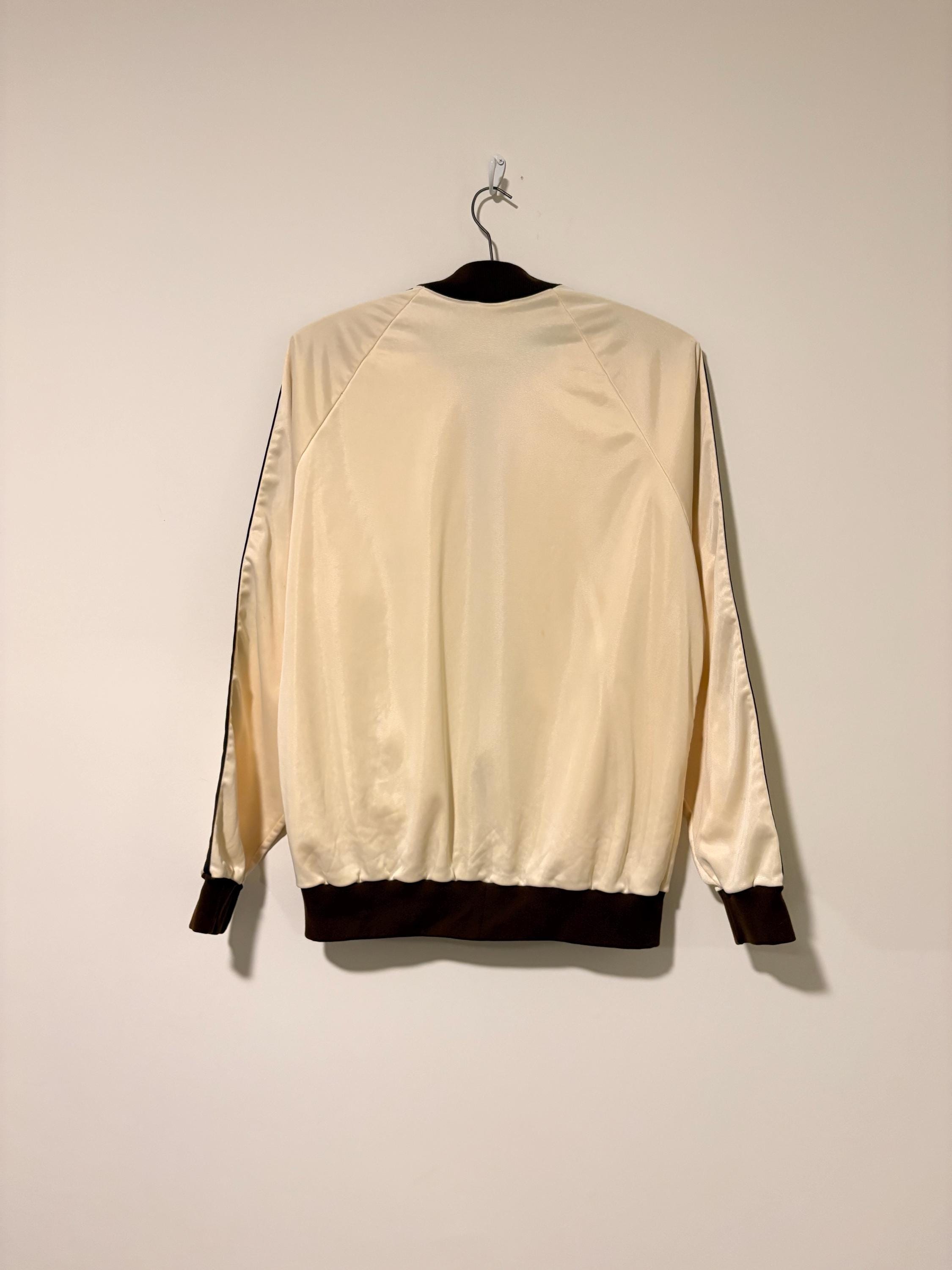80s Vintage Adidas ATP Keyloran Track Jacket Made in Usa Size XL