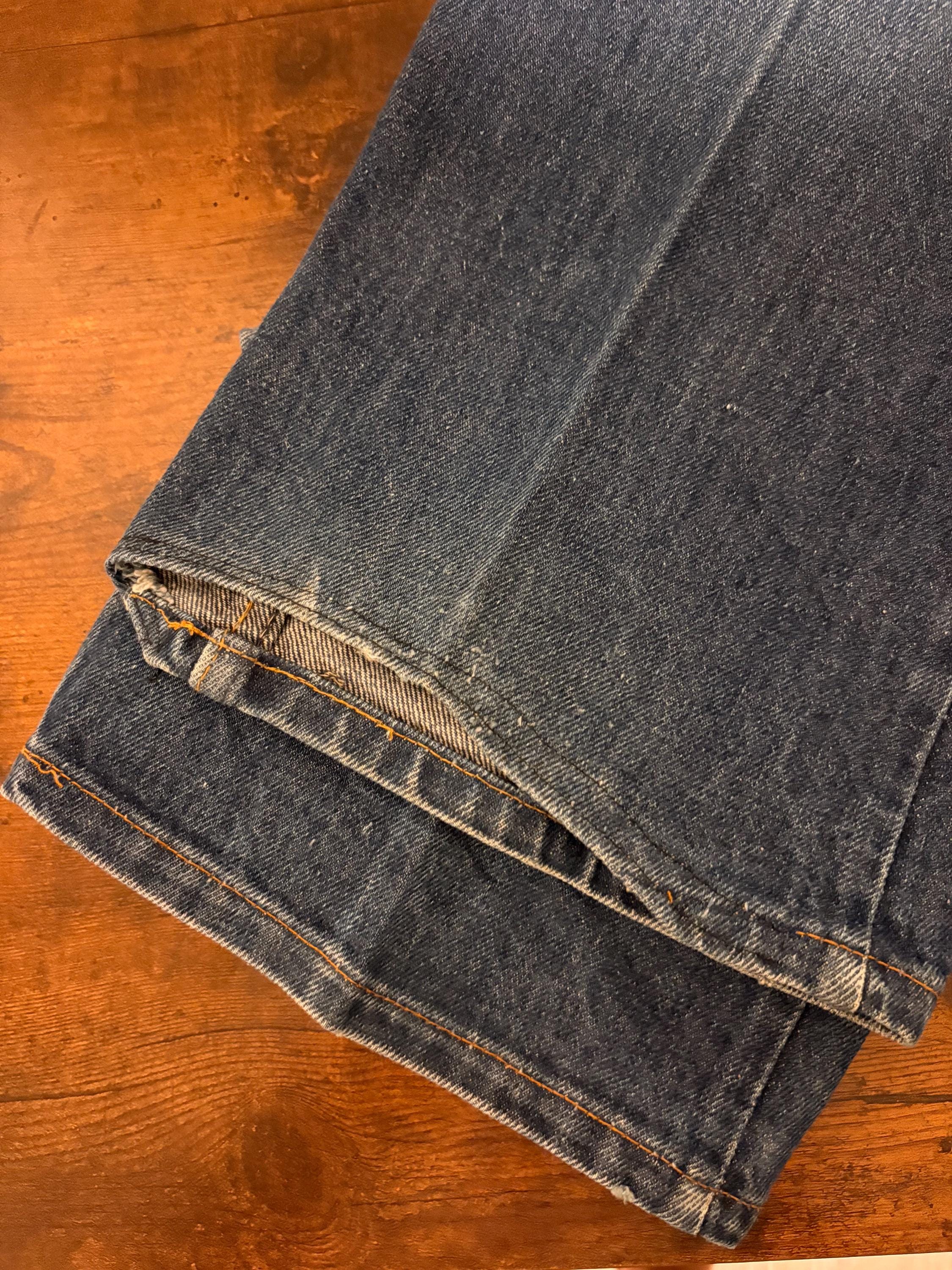 80s Vintage Levis 517 Stretch Jeans Denim Pants Flare Pants Boot