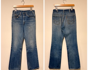 Pantalones vaqueros Levi's 517 acampanados de los años 70, corte bota, talla 31, 541391