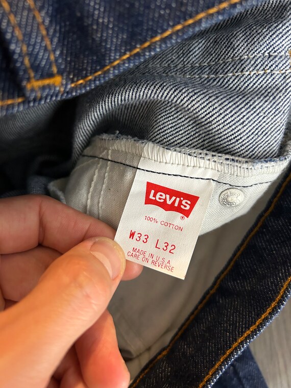 80's Vintage Levi's 517 Indigo Denim Pants Flare Boot Cut Jeans