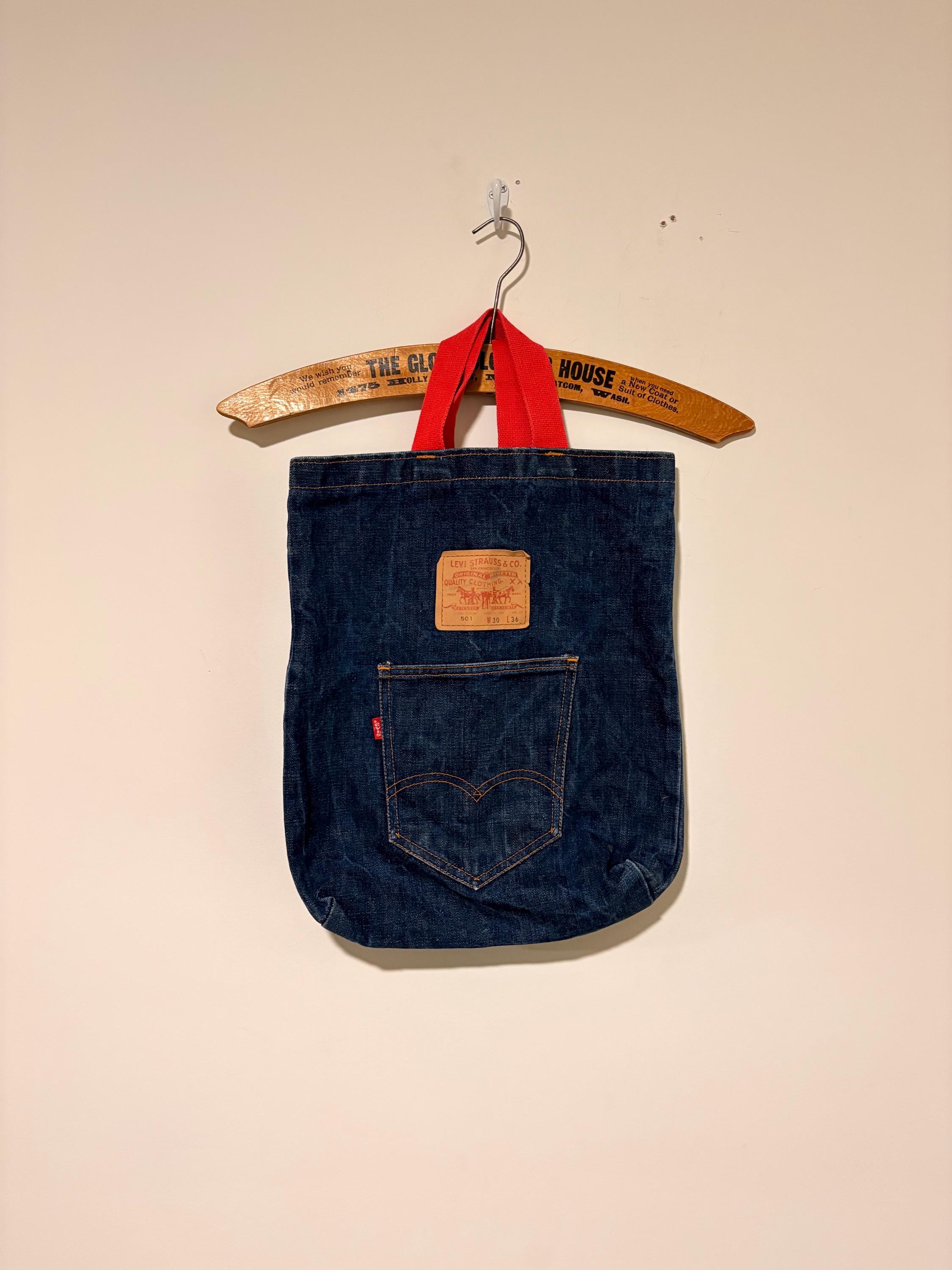 70s Levis Denim Bag - Etsy
