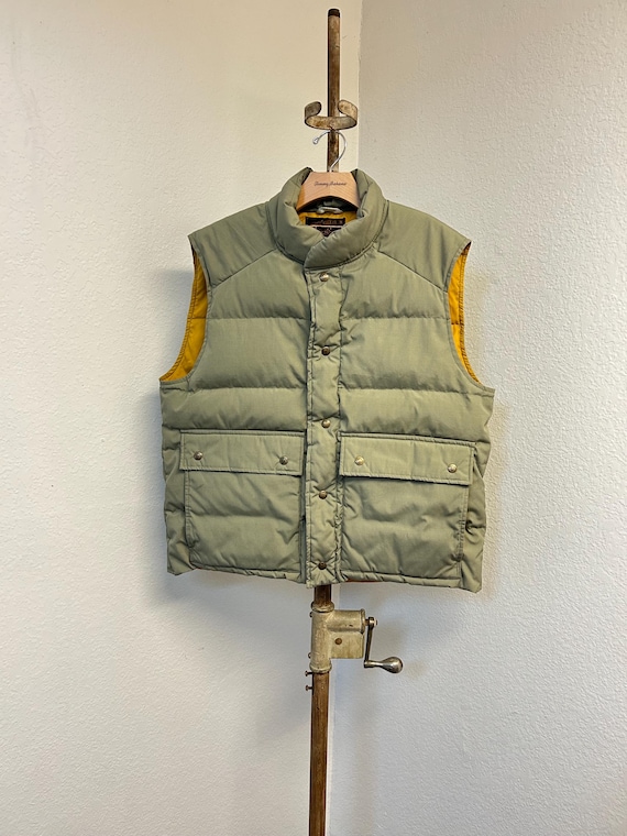 70〜80’s Eddie Bauer goose down vest 70's 80s Eddie Bauer Down Vest - Medium | Bauer Down Puffy