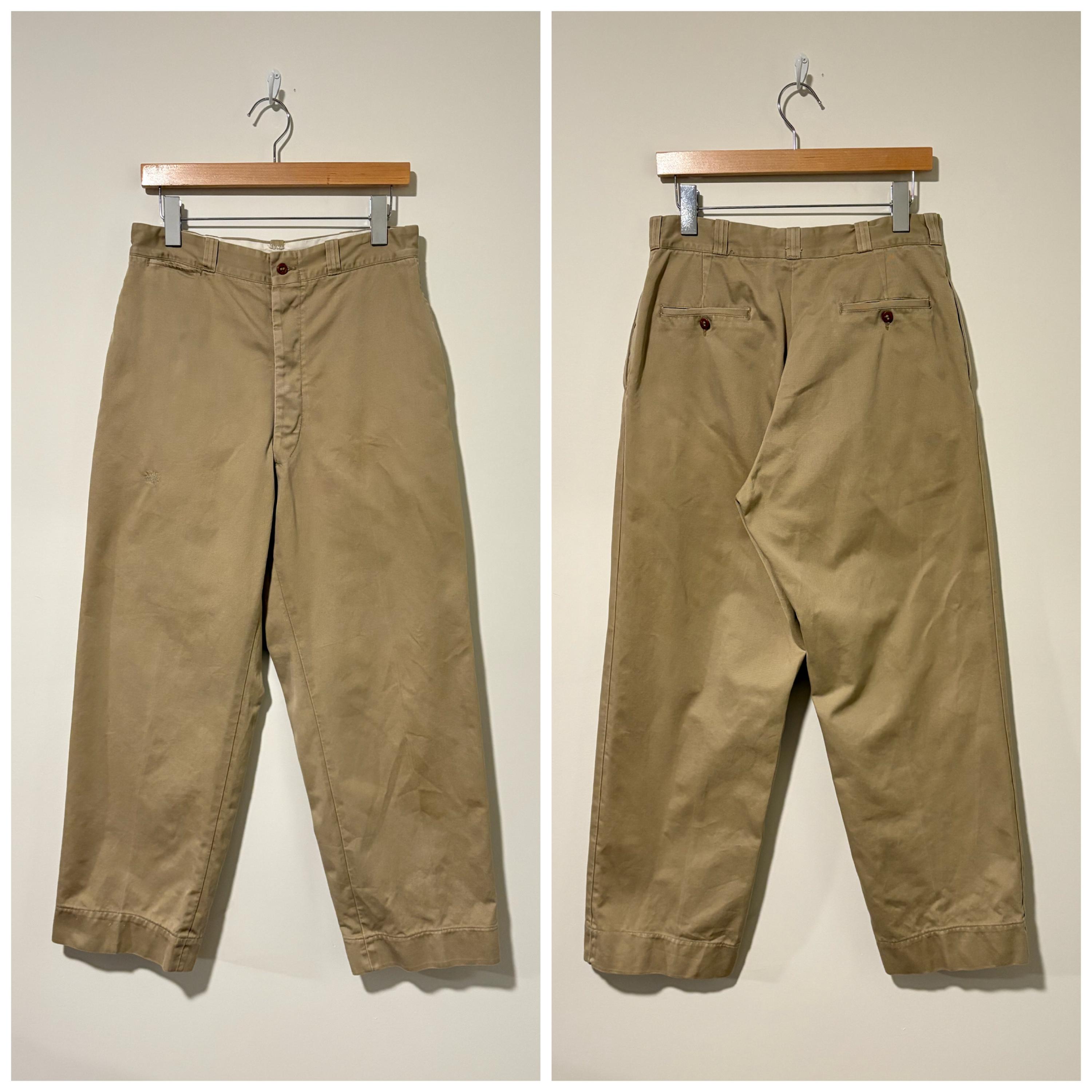 1950s Army Chino Pants - Etsy