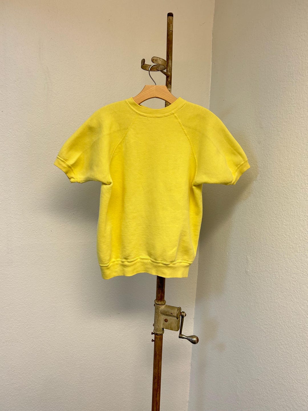 50s 60s Vintage Sweatshirt Short Sleeve 443458 - Etsy Israel