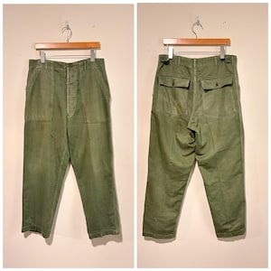 60's Us Army Fatigue Pants - Etsy