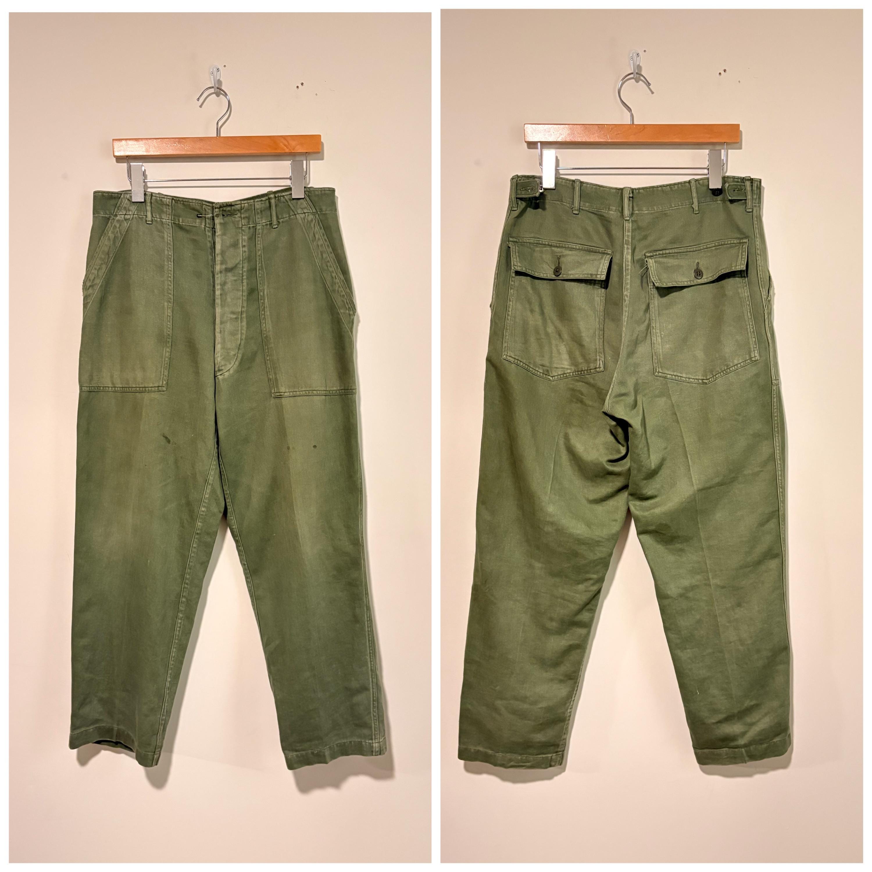 Vintage Military Fatigue Pants - Etsy