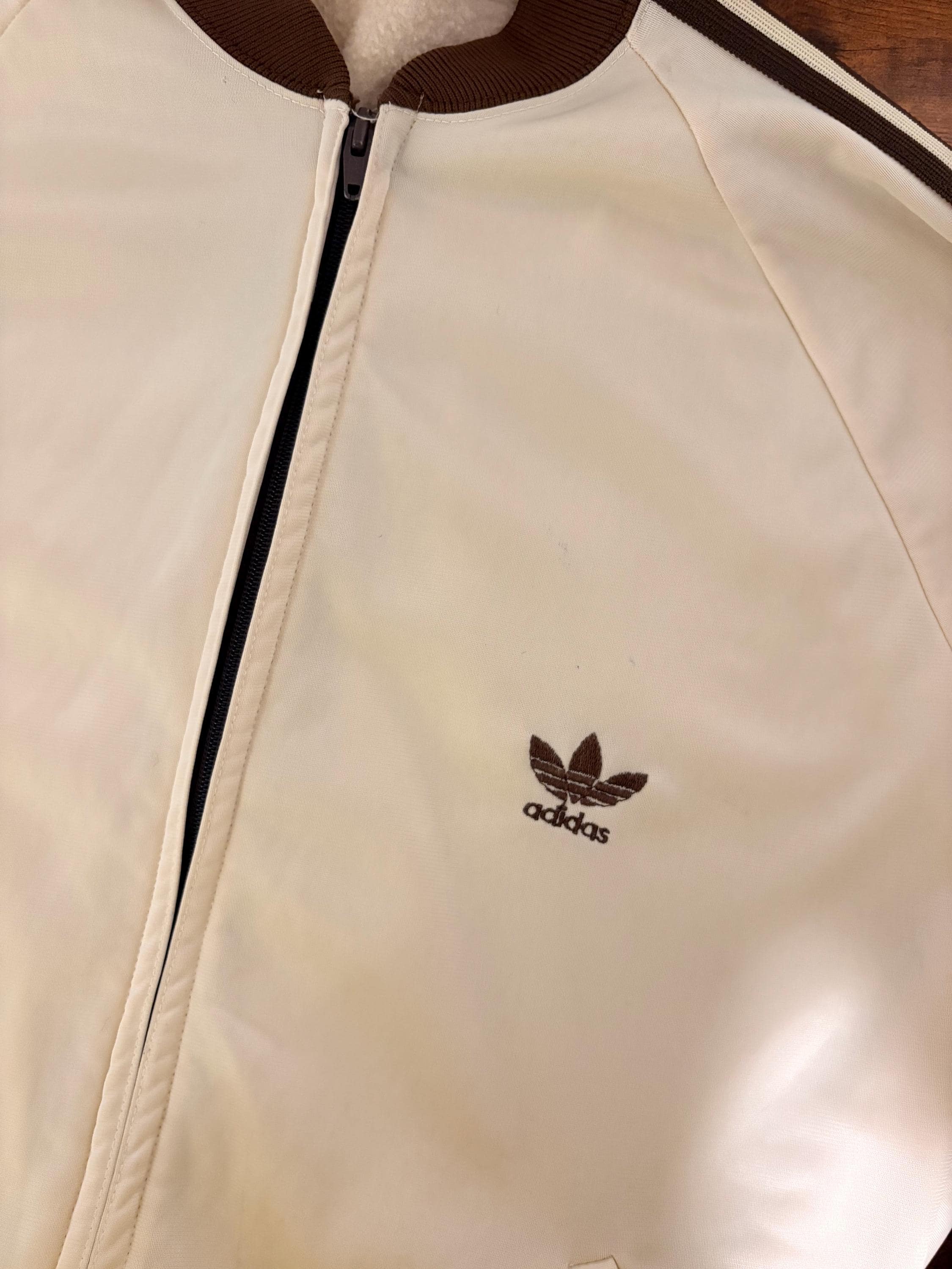 80s Vintage Adidas ATP Keyloran Track Jacket Made in Usa Size XL