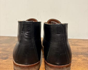 Red Wing 9024 Beckman Chukka Black Featherstone Boots 9.5 D 541020